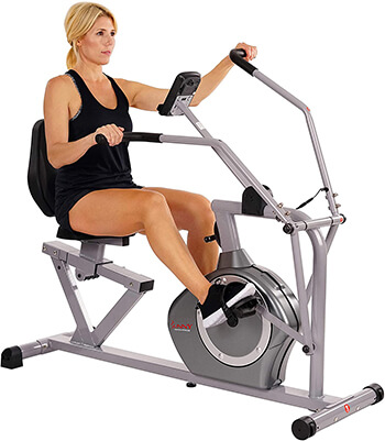 Sunny Health & Fitness Magnetic Recumbent Bike Exercise Bike
