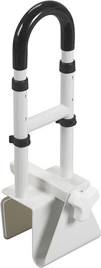 Drive Medical Adjustable-Height Bathtub Grab Bar Safety Rail