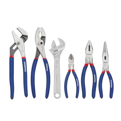 WORKPRO Large Pliers & Wrench...
