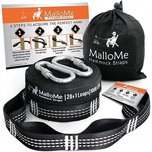 MalloMe Hammock Straps for...